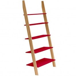 Floor Rack Ashme L ASHMESL12 85x35x180cm Red RED