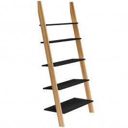 Floor Rack Ashme L ASHMESLBLACK 85x35x180cm Black BLACK