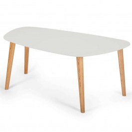 Coffee Table Endocarp ENDOCARPCT8 110x66x45cm Pearl Grey PEARL