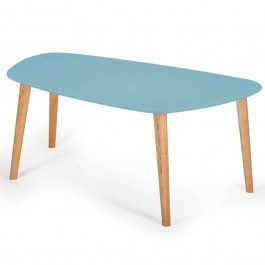 Coffee Table Endocarp ENDOCARPCT13 110x66x45cm Light Blue LIGHT BLUE