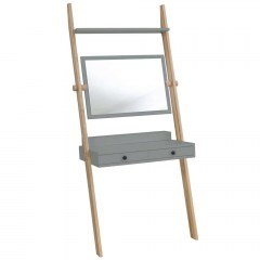 Τουαλέτα Με Καθρέπτη Leno LENOT6 79x49x183cm Concrete