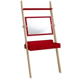 Toilet With Mirror Leno LENOT12 79x49x183cm Red RED