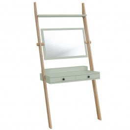 Toilet With Mirror Leno LENOT17 79x49x183cm Sage Green SAGE GREEN