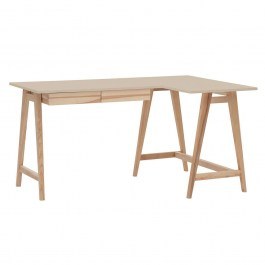 Office Right Corner Luka LUKAROFASH4 135x50x75cm Natural-Beige NATURAL-BEIGE
