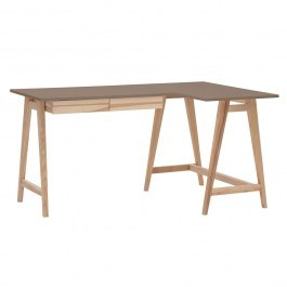 Office Right Corner Luka LUKAROFASH7 135x50x75cm Natural-Clay CLAY