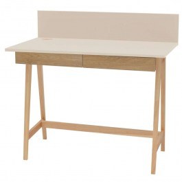 Office Luka LUKA2DOFASH4 110x50x75cm Natural-Beige BEIGE