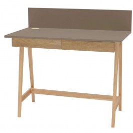Office Luka LUKA2DOFASH7 110x50x75cm Natural-Clay CLAY