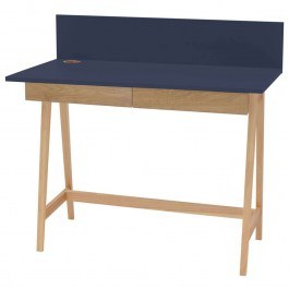 Office Luka LUKA2DOFASH15 110x50x75cm Natural-Navy Blue NAVY BLUE