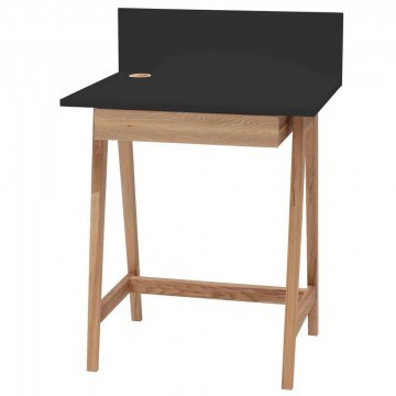 Office Luka LUKA1DOFASHBLACK 65x50x75cm Natural-Black