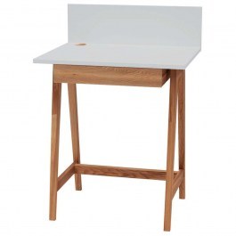 Office Luka LUKA1DOFOAK8 65x50x75cm Oak-Pearl Grey GREY