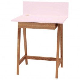 Office Luka LUKA1DOFOAK9 65x50x75cm Oak-Pink PINK