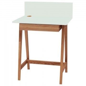 Office Luka LUKA1DOFOAK11 65x50x75cm Oak-Mint
