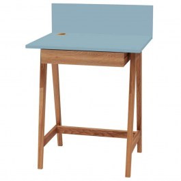 Office Luka LUKA1DOFOAK13 65x50x75cm Oak-Light Blue LIGHT BLUE
