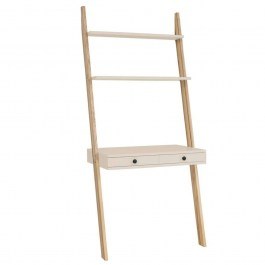 Office Ladder Leno LENOO4 79x49x183cm Beige BEIGE