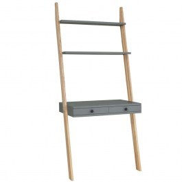 Γραφείο Ladder Leno LENOO6 79x49x183cm Concrete CONCRETE