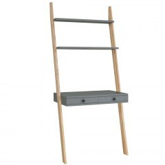 Γραφείο Ladder Leno LENOO6 79x49x183cm Concrete