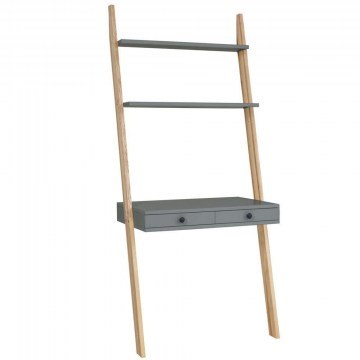 Γραφείο Ladder Leno LENOO6 79x49x183cm Concrete