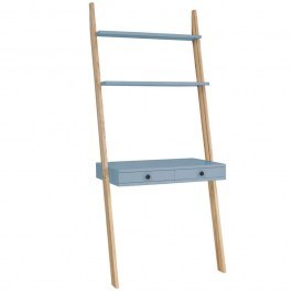 Office Ladder Leno LENOO13 79x49x183cm Light Blue LIGHT BLUE