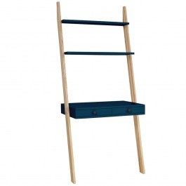 Office Ladder Leno LENOO14 79x49x183cm Petrol Blue PETROL