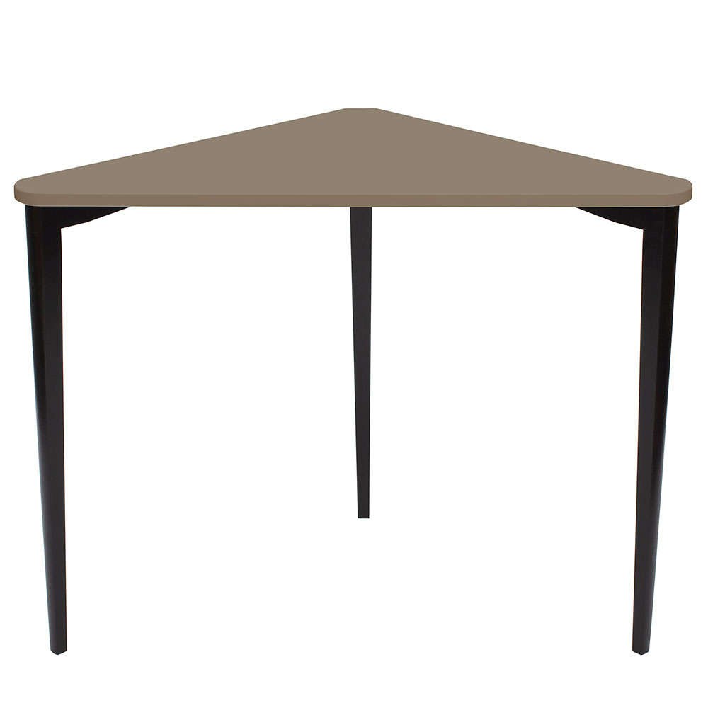 Γραφείο Γωνιακό Naja NAJAOBL7 114x85x75cm Clay-Black