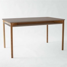Extendable Table With Shelf Zeen ZEENEXTBE7 140x90x75/200x90x75cm Clay CLAY