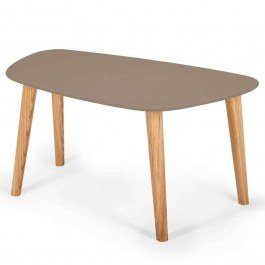 Coffee Table Endocarp M ENDOCARPCTM7 80x48x40cm Clay CLAY