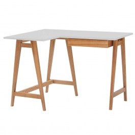 Γραφείο Luka S Αριστερή Γωνία LUKALOFSOAK8 115x50x75cm Oak-Pearl Grey LIGHT GREY