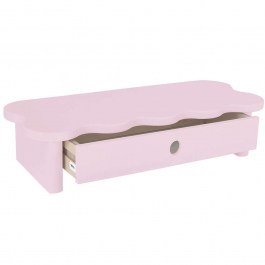 Monitor Stand With Drawer Flower FLOWERMS1D9 60x24x13cm Pink PINK