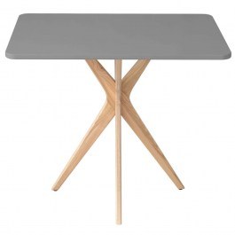 Τραπέζι Jubi JUBITRE6 80x55x73cm Natural-Concrete CONCRETE-NATURAL