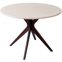 Τραπέζι Jubi Bold JUBIBOLDTROWAL4 100x73cm Walnut-Beige WALNUT-BEIGE