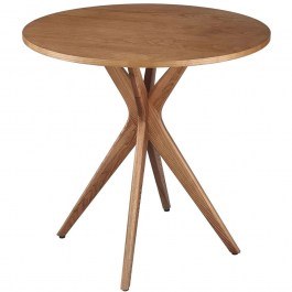 Τραπέζι Jubi JUBITSROOAK Φ70x73cm Oak OAK