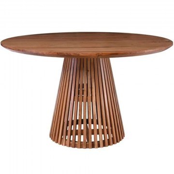 Τραπέζι Rim ΕΑ727 Φ130x76cm Natural