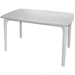 Table Dalin Ε796,1 130x80x74cm Marble White WHITE