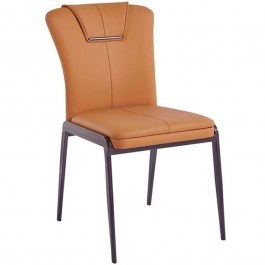 Chair Andria ΕΜ716,1 47x60x86cm Orange ORANGE