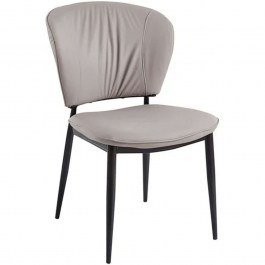 Chair Dima ΕΜ173,2 53x70x82cm Grey GREY