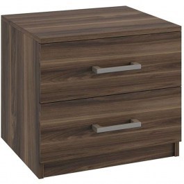 Κομοδίνο Devon Ε756,1 48x40x41cm Walnut WALNUT