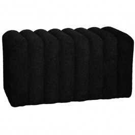 Σκαμπό Togo Teddy Ε7039,2 80x40x41cm Black BLACK