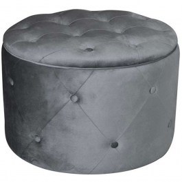 Stool With Storage Space Travis Velure Ε7025,3 D60x45cm Grey GREY