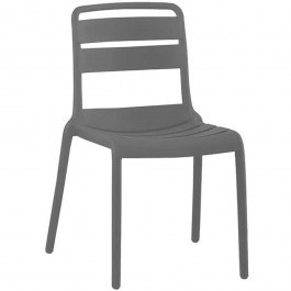 Chair Serenata Ε3806,1W 45x58x81cm Anthracite ANTHRACITE