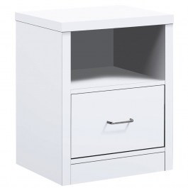 Κομοδίνο Caliber Ε7387,1 47x39x60cm White WHITE