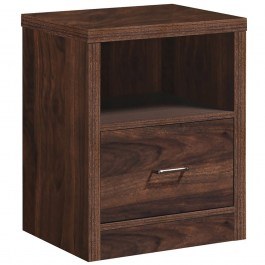 Κομοδίνο Caliber Ε7387,2 47x39x60cm Walnut WALNUT