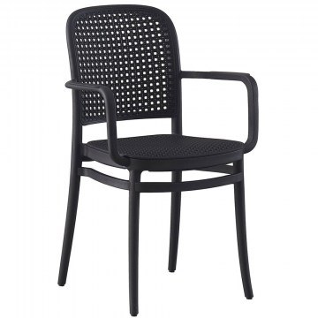 Πολυθρόνα Florence Ε387,30 54x54x84cm Black