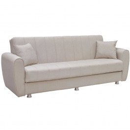 Sofa Bed Sydney E9933,2 210x80x75/180x100cm Cappuccino-Beige BEIGE