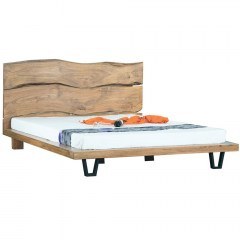 Κρεβάτι Royal ΕΑ7014,1 174x216x106cm Natural