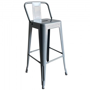 Σκαμπό Bar Relix Ε5199,4W 44x44x76/97cm Grey