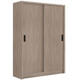 Ντουλάπα Δίφυλλη - Συρόμενη Vanity Ε7354,3 120x60x200cm Walnut WALNUT