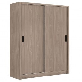 Ντουλάπα Δίφυλλη - Συρόμενη Vanity Ε7355,3 160x60x200cm Walnut WALNUT