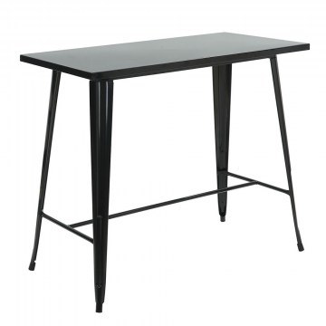 Τραπέζι Bar Relix Ε5212,10 120x60x103cm Black