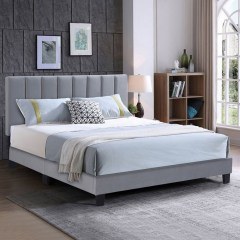Κρεβάτι Διπλό Allegro (Για Στρώμα 150x200cm) Ε8804,21 159x215x117/127cm Grey
