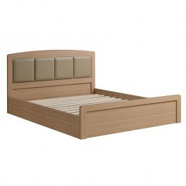 Κρεβάτι Διπλό Caliber (Για Στρώμα 150x200cm) Ε73861 158x210x100cm Natural NATURAL